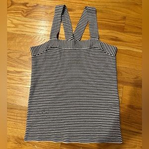 LOFT striped tank top